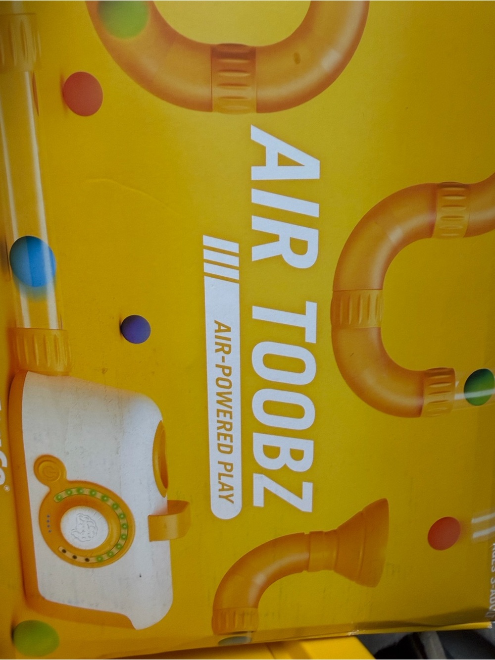 Air Toobz Air-Powered Playset - Bright Yellow